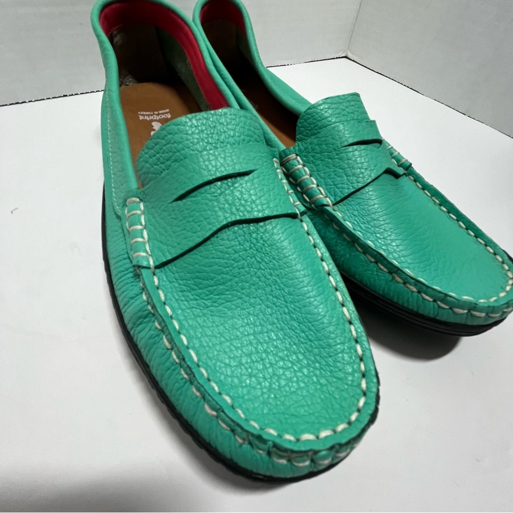 Hakiki Deridir Footprint Mocassin Genuine Leather Made in Turkey 8